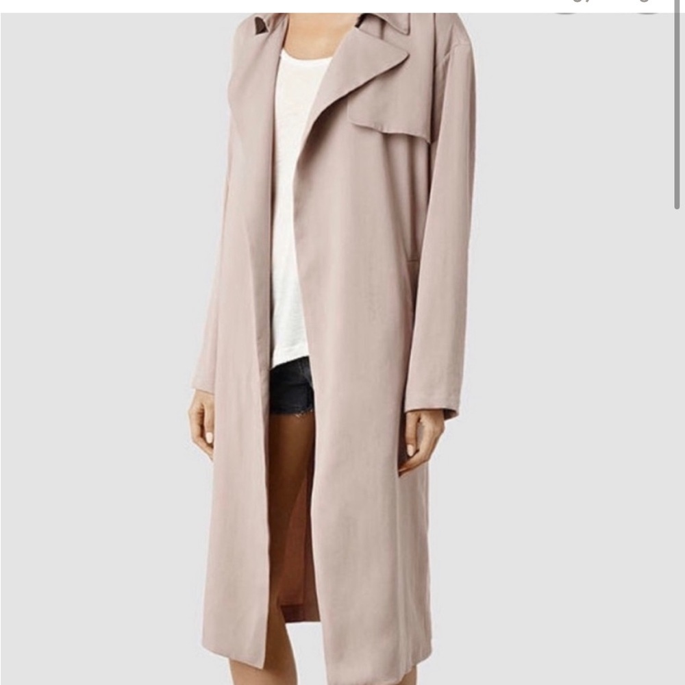 NWOT - All Saints Trench Coat